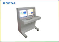 اسکنر چمدان آسان و قابل استفاده با دستگاه X ray ، دستگاه نمایشگر دوگانه صفحه نمایش X X ray تامین کننده