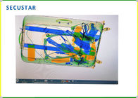 امنیت اسکناس فرودگاه بررسی دستگاه اسکنر چمدان X ray 7 رنگ تصاویر 40AWG تامین کننده