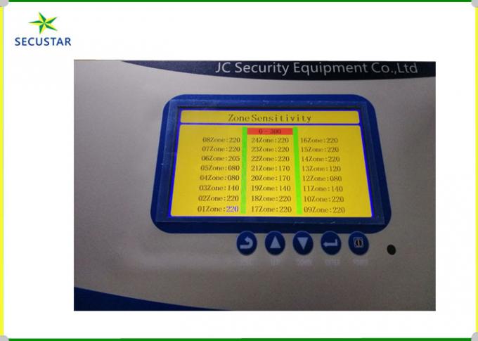 Security Alarm Archway Metal Detector 7 مانیتور LCD اینچ برای ورودی مدارس 0